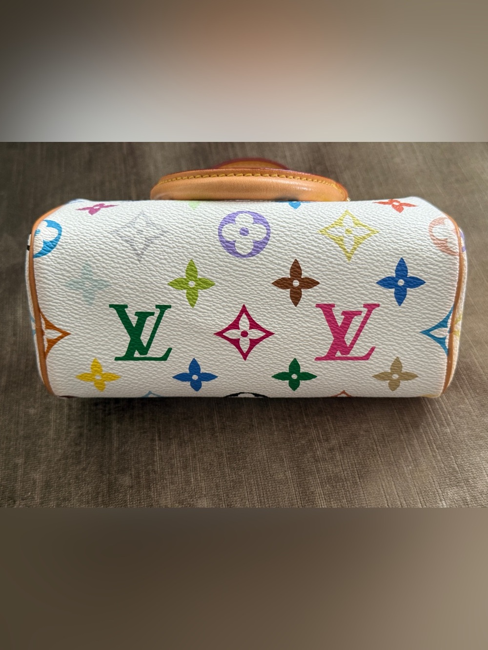 ✨ PRISTINE ✨💯% Authentic Louis Vuitton Multicolor Monogram Nano Speedy - Picture 5 of 12